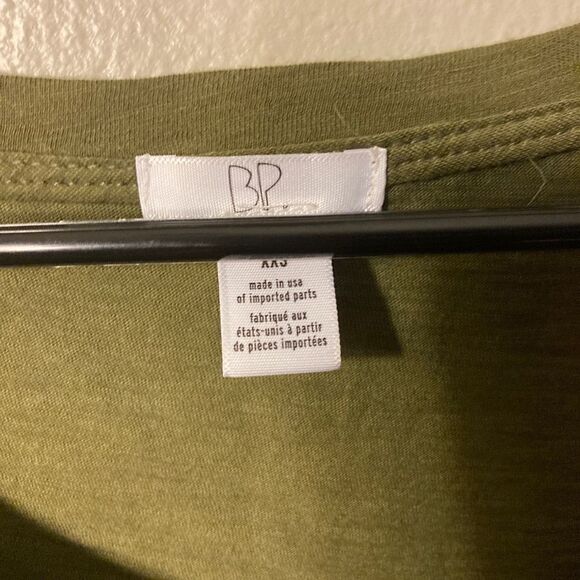 BP By Nordstorm Army Green Basic Tee - Picture 7 of 8
